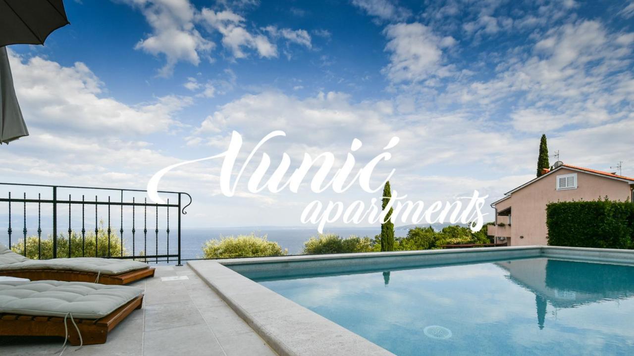 Mošćenička Draga Apartments Vunic מראה חיצוני תמונה