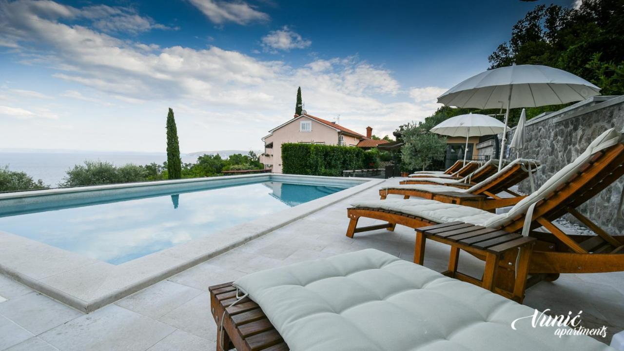 Mošćenička Draga Apartments Vunic מראה חיצוני תמונה
